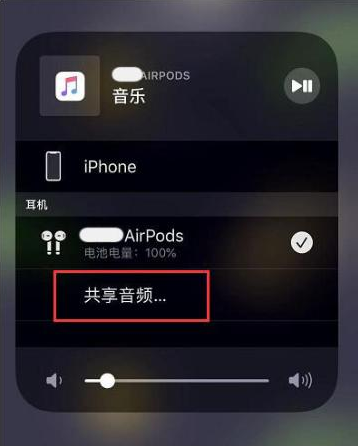 米易苹果14音频维修点分享iPhone14音频共享设置方法 