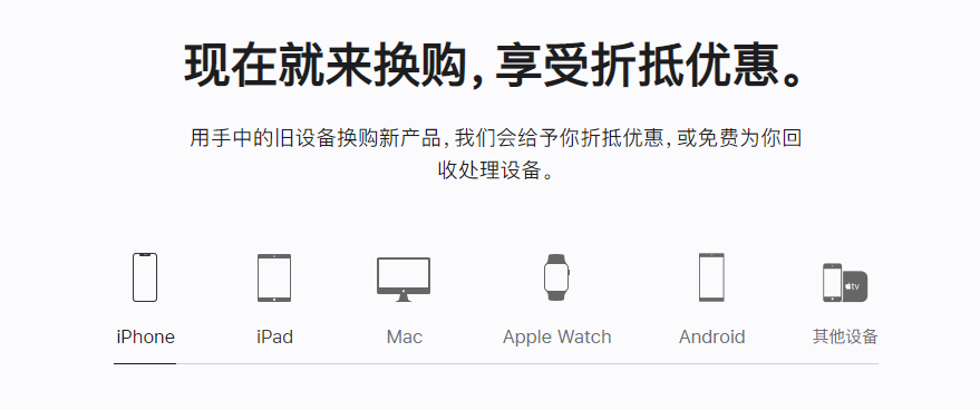 米易苹果手机维修分享iPhone以旧换新的去处 