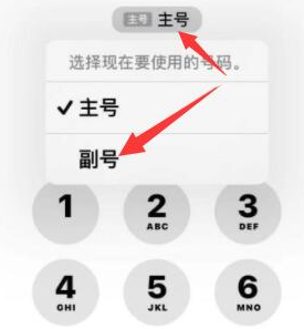 米易苹果14维修店分享iPhone 14 Pro Max使用副卡打电话的方法 