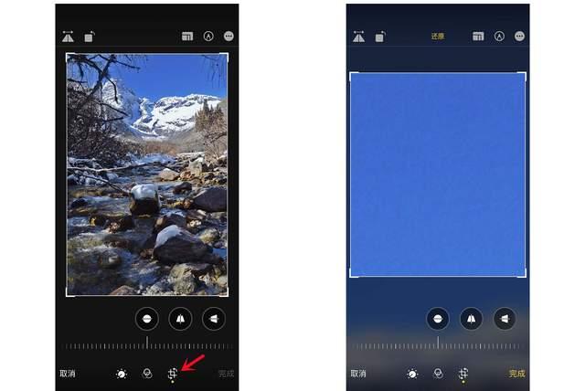 米易苹果手机维修分享iPhone手机如何使用裁剪功能隐藏照片 
