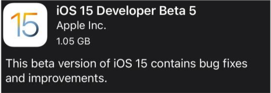 米易苹果手机维修分享如何升级到iOS15.0 beta5 